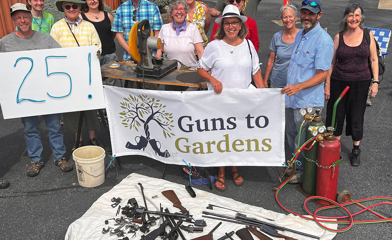 guns to gardens